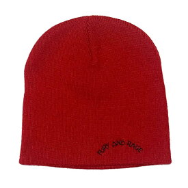 【40%OFF】SQUARE スクエア (RED) SINGLE KNIT CAP FURY&RAGE ニットキャップ ニット帽 ビーニー BEANIE【名古屋/nagoya/SQAR】