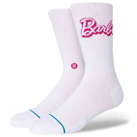 STANCE スタンス BE BOLD (WHITE) Barbie バービーコラボモデル SOCKS ソックス 靴下