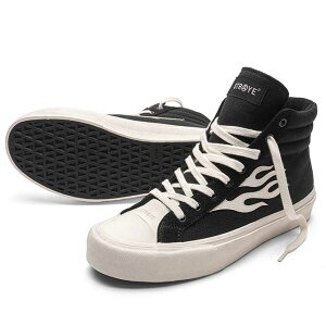 y50OFFzSTRAYE VENICE-XS FLAME BLACK CREAM SUEDE CANVAS nCJbg Xj[J[ fB[X ɂ ᔽC\[ C V[Y XgC ubN XG[h LoX