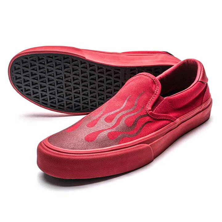 楽天市場】26cm【30%OFF】STRAYE VENTURE RED FLAMES スリッポン 