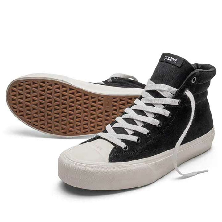 楽天市場】【50％OFF】STRAYE VENICE BLACK CREAM GUM ハイカット 