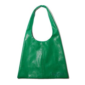 Subciety サブサエティー FAKE LEATHER TOTE BAG (GREEN) トートバッグ