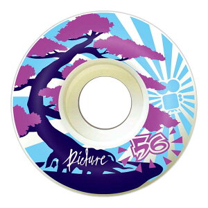 56mm 80a PICTURE WHEEL sN`[ EB[ Bonsai Inner core Classic Shape N[U[ tB}[ SOFT WHEEL \tgEB[ yXP[g{[h/XP{[/SKATEBOARDz