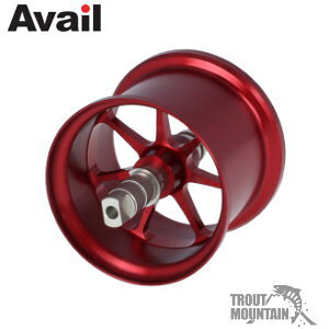 �y���������z�y�����񂹁zAvail(�A�x�C��)ABU Ambassadeur 1500C�p �}�C�N���L���X�g�X�v�[��Microcast Spool AMB1520R�i�a�[��2mm�j