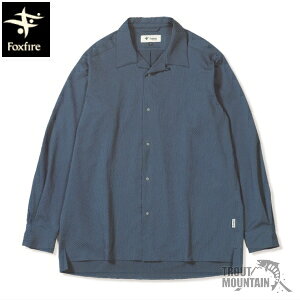 �y���������z�y�����񂹁zFoxfireTS�N�����N���V�F���V���c (Unisex)�i2026�jTS Crinkle Shell Shirt�i�t�H�b�N�X�t�@�C���[/�t�H�b�N�X�t�@�C�A�[�j