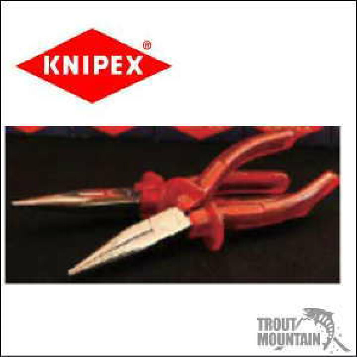 楽天市場】クニペックス（KNIPEX）特注ラジオペンチクリアレッド 160mm 