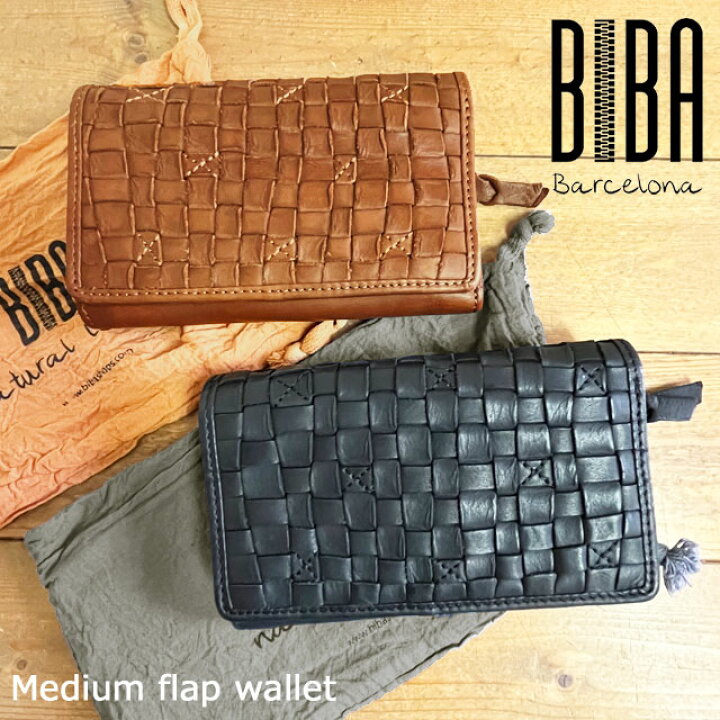 楽天市場】【SALE】BIBA(ビバ)ミディアム フラップ ウォレット/三 