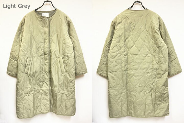 楽天市場】【SALE】SO(エスオー)中綿キルティング ラインコート/ジップ 