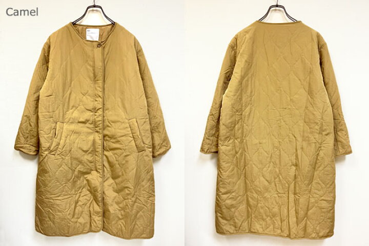 楽天市場】【SALE】SO(エスオー)中綿キルティング ラインコート/ジップ 