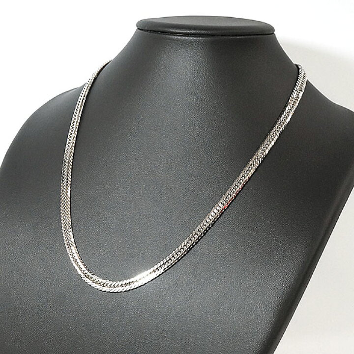 楽天市場】【新品】ネックレス プラチナ喜平 トリプル12面 50cm 50g 