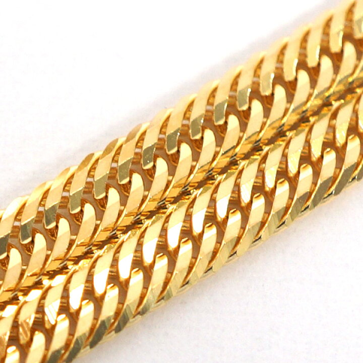 新品未使用 18K 18金 11.5g 12面 ならう 45センチ 45cm