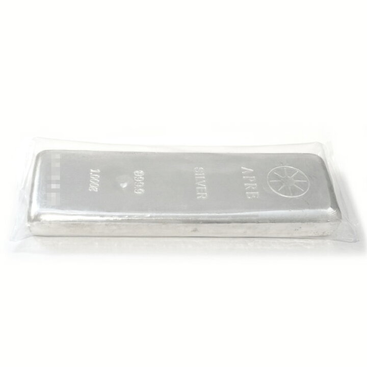 楽天市場】【数量限定】銀 インゴット 1kg APRE SILVER 銀地金 品位  