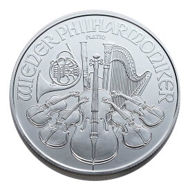 【中古SA/極美品】 純プラチナコイン ウィーン 1オンス 1oz オーストリア ランダムイヤー 地金型 Pt999プラチナ 硬貨 貨幣