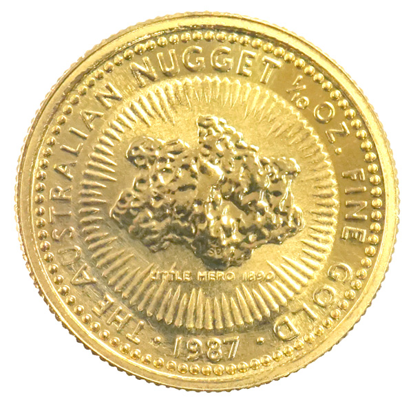 1988 オーストラリア ナゲット金貨 1/10オンス maxmedia.ba
