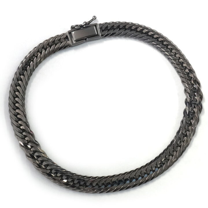 楽天市場】K18 ブラック 喜平 ブレスレット トリプル12面 20cm 20g 