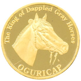 【中古AB/使用感小】 メダル 純金 馬 オグリキャップ 1990年 グランプリ 31.1g 24金 k24 20445738