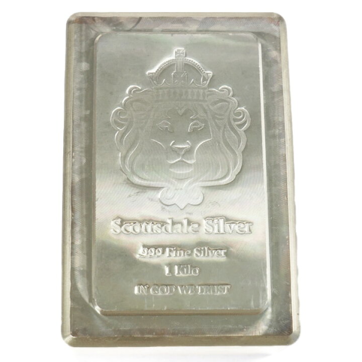 楽天市場】【中古AB/使用感小】 インゴット 純銀 インゴット 1kg  