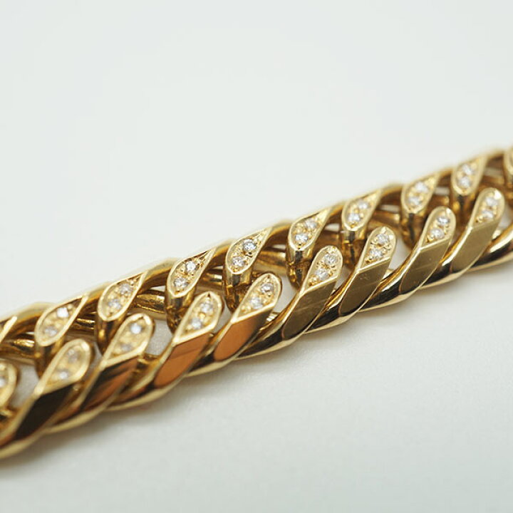 楽天市場】【中古AB/使用感小】 K18YGブレスレット 喜平 ブレスレット  