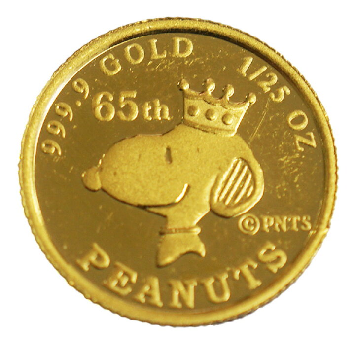 楽天市場】【中古B/標準】 貨幣 クック諸島 純金コイン 1/25オンス  