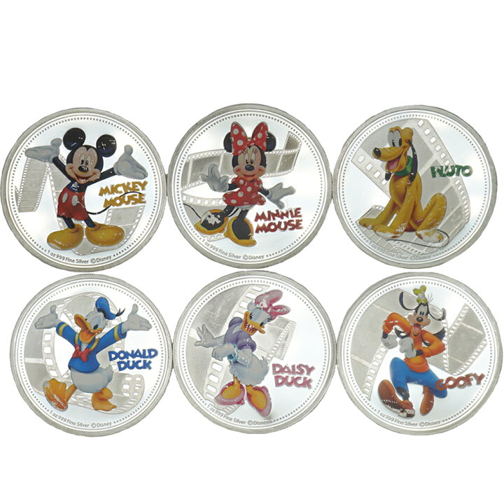 楽天市場】【中古B/標準】 貨幣 ディズニー ミッキー&フレンズ 純銀 
