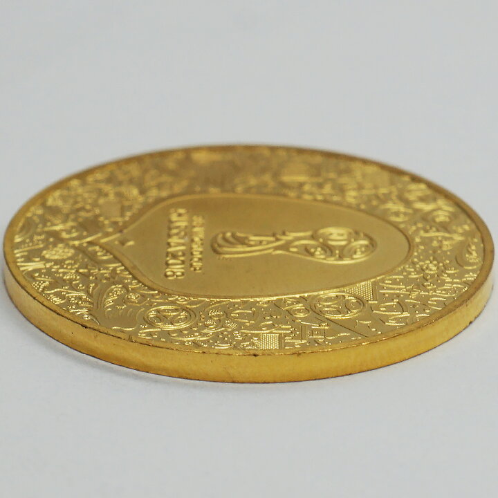 楽天市場】【中古AB/使用感小】 貨幣 K24 1/4oz 約7.8g 2018年 FIFA 