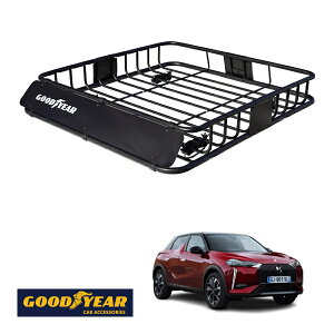 P10�{ �G���g���[ �yGOODYEAR���K�i�z �X�`�[�� ���[�t���b�N ROAD PRO 1111mm×158mm×993mm �ω׏d100kg �u���b�N �g�ݗ��Ď� GOODYEAR���S���� ���[�t�L�����A �o�X�P�b�g �x�[�X�L�����A �J�[�S�l�b�g DS