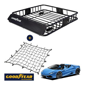 �yGOODYEAR���K�i�z �X�`�[�� ���[�t���b�N ROAD PRO �{ ���[�t�l�b�g �Z�b�g 1111mm×158mm×993mm �ω׏d100kg �u���b�N �g�ݗ��Ď� GOODYEAR���S���� ���[�t�L�����A �o�X�P�b�g �x�[�X�L�����A�����ԗ� 