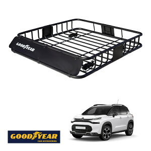 P10�{ �G���g���[ �yGOODYEAR���K�i�z �X�`�[�� ���[�t���b�N ROAD PRO 1111mm×158mm×993mm �ω׏d100kg �u���b�N �g�ݗ��Ď� GOODYEAR���S���� ���[�t�L�����A �o�X�P�b�g �x�[�X�L�����A �J�[�S�l�b�g �V