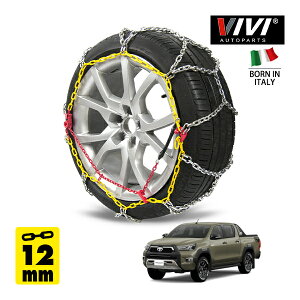 yVIVI AUTOPARTSKiz CATENE DA NEVE 12mm X`[`F[ Tb^ O^ Iron 267WD12 265/60R18 18C`  ^C `F[ g^ nCbNX Z {bRGfBV 3DF-GUN125 4WD