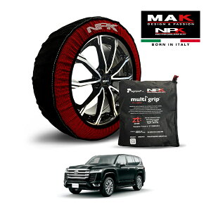 �yMAK���K�i�z NPK �X�m�[�\�b�N�X MULTIGRIP THE ORIGINAL73000SS097 265/65R18 18�C���` �z�� �^�C�� �`�F�[�� ����� EU�� �g���^ �����h�N���[�U�[ AX 3BA-VJA300W 4WD