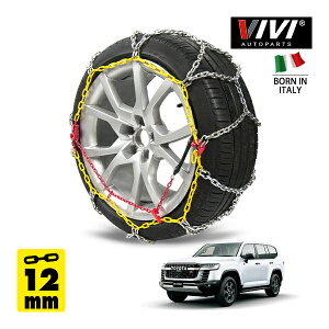 yVIVI AUTOPARTSKiz CATENE DA NEVE 12mm X`[`F[ Tb^ O^ Iron 267WD12 265/65R18 18C`  ^C `F[ g^ hN[U[ GRX|[c 3BA-VJA300W 4WD
