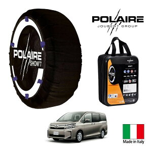 P10�{ �G���g���[ �yPOLAIRE���K�i�z�|���A �|���C�� SNOW SOCKS Show7 �g���^ ���H�N�V�[ 3BA-ZRR85G 195/65R15 15�C���` 4WD �X�m�[�\�b�N�X �z�� �^�C�� �`�F�[�� ����� �C�^���A��