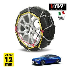 yVIVI AUTOPARTSKiz CATENE DA NEVE 12mm X`[`F[ Tb^ O^ Iron 250WD12 235/55R19 19C`  ^C `F[ g^ MIRAI G ZBA-JPD20 A