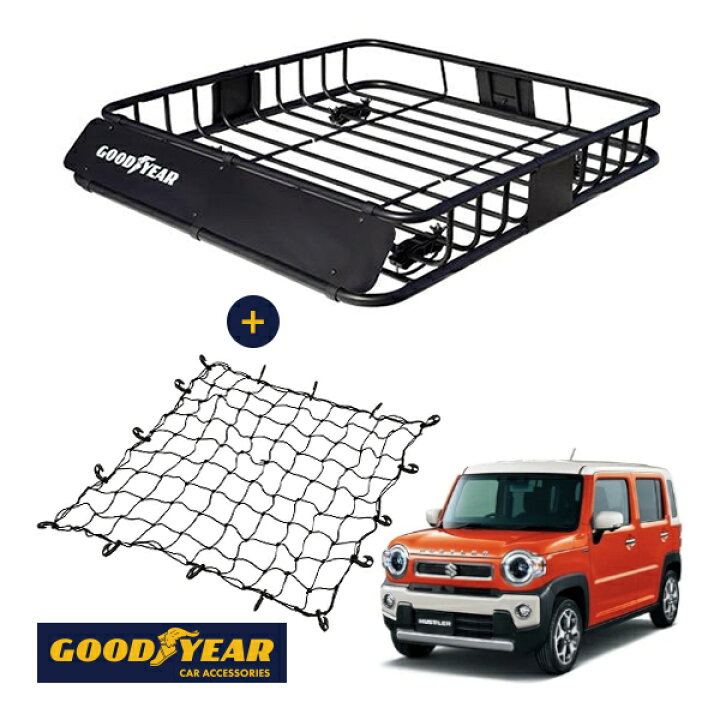 楽天市場】【GOODYEAR正規品】 スチール ルーフラック ROAD PRO ＋ 