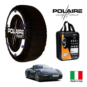 P10�{ �G���g���[ �yPOLAIRE���K�i�z�|���A �|���C�� SNOW SOCKS Show7 �|���V�F 718�{�N�X�^�[ 718�{�N�X�^�[ 7BA-982M20G 265/45R18 18�C���` ���A �X�m�[�\�b�N�X �z�� �^�C�� �`�F�[�� ����� �C�^���A��