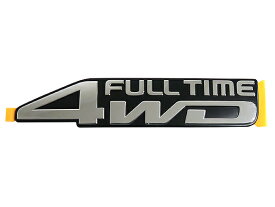 【トヨタ純正】 FULL TIME 4WD リア エンブレム 75431-60060 ランクル80 ランドクルーザー 80系 FJ80G FZJ80G HZJ81V