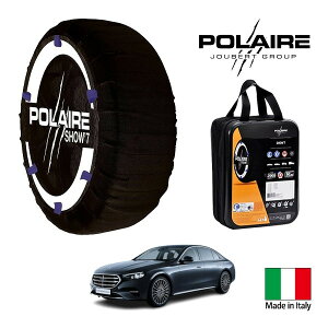 �yPOLAIRE���K�i�z�|���A �|���C�� SNOW SOCKS Show7 �����Z�f�X�E�x���c E�N���X E200 �G�f�B�V�����G�N�X�N���[�V�u(ISG) 4AA-214050C 275/35R20 20�C���` ���A �X�m�[�\�b�N�X �z�� �^�C�� �`�F�[�� �����