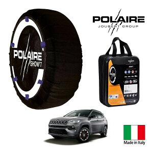 P10�{ �G���g���[ �yPOLAIRE���K�i�z�|���A �|���C�� SNOW SOCKS Show7 �N���C�X���[�E�W�[�v �R���p�X ���~�e�b�h 3BA-M624 225/55R18 18�C���` 4WD �X�m�[�\�b�N�X �z�� �^�C�� �`�F�[�� ����� �C�^���A