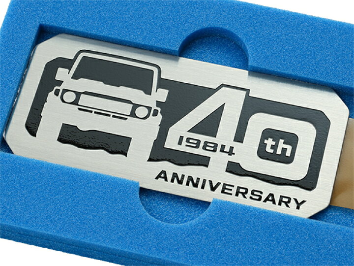楽天市場】【トヨタ純正】 40th ANNIVERSARY サイドエンブレム 