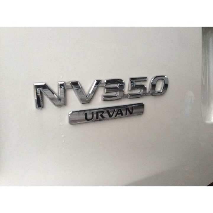 楽天市場】【日産純正】 海外仕様 NV350 URVAN リア エンブレム 90890 