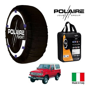 P10�{ �G���g���[ �yPOLAIRE���K�i�z�|���A �|���C�� SNOW SOCKS Show7 �g���^ �����h�N���[�U�[ 70 HZJ71V 215/80R16 16�C���` 4WD �X�m�[�\�b�N�X �z�� �^�C�� �`�F�[�� ����� �C�^���A��