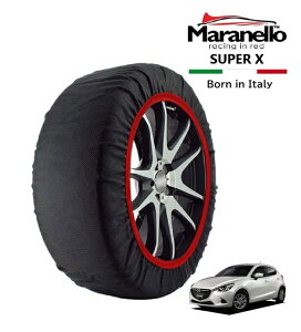P10�{ �G���g���[�v �yMaranello���K�i�z �X�m�[�\�b�N�X �}���l�� �}�c�_ �f�~�I 15S 6BA-DJLFS �t�����g 185/65R15 15�C���` SUPER X �z�� �^�C�� �`�F�[�� �C�^���A��