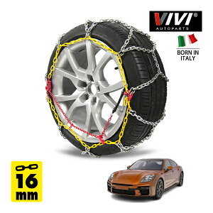�yVIVI AUTOPARTS���K�i�z CATENE DA NEVE 16mm �X�`�[���`�F�[�� �T�b�^ �����O�^ Iron 265WD16 315/35R20 20�C���` ������ �^�C�� �`�F�[�� �|���V�F �p�i���[�� �p�i���[�� �^�[�{ E-�n�C�u���b�h 3LA-G3SE 4WD