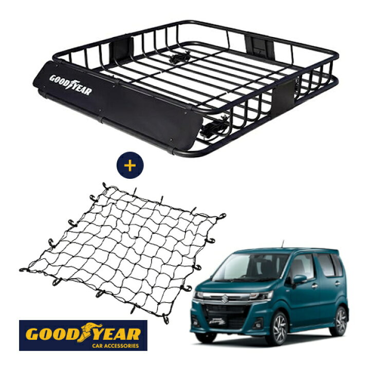 楽天市場】【GOODYEAR正規品】 スチール ルーフラック ROAD PRO ＋ 