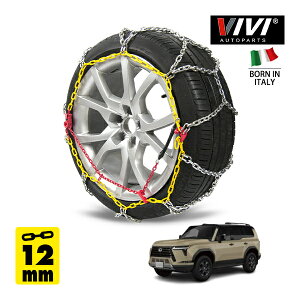P10{ Gg[ yVIVI AUTOPARTSKiz CATENE DA NEVE 12mm X`[`F[ Tb^ O^ Iron 267WD12 265/65R18 18C`  ^C `F[ NTX GX GX550 I[o[gC+ 3BA-VJA252W 4WD