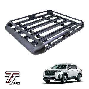 【TT PRO正規品】 汎用 組立式 アルミ ルーフラック カーゴラック カーゴバスケット 耐荷重200kg 440LB ブラック ホンダ WR-V DG5