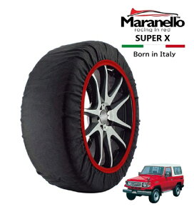 �G���g���[ P10�{ �yMaranello���K�i�z �X�m�[�\�b�N�X �}���l�� �g���^ �����h�N���[�U�[ 70 HZJ76V 4WD 215/80R16 16�C���` SUPER X �z�� �^�C�� �`�F�[�� �C�^���A��