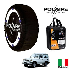 P10�{ �G���g���[ �yPOLAIRE���K�i�z�|���A �|���C�� SNOW SOCKS Show7 �g���^ �����h�N���[�U�[ PZJ77HV 215/80R16 16�C���` 4WD �X�m�[�\�b�N�X �z�� �^�C�� �`�F�[�� ����� �C�^���A��