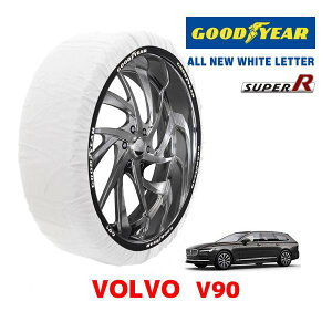 �yGOODYEAR ���K�i�z�O�b�h�C���[ �X�m�[�\�b�N�X �z�� �^�C���`�F�[�� SUPER R / L�T�C�Y �{���{ V90 / 5AA-PB420TMA �^�C���T�C�Y�F 245/45R18 18�C���`�p