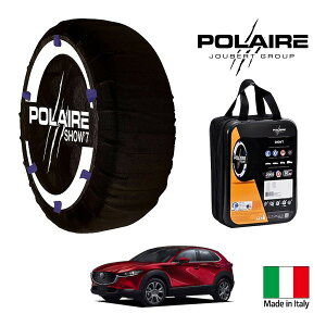 �yPOLAIRE���K�i�z�|���A �|���C�� SNOW SOCKS Show7 �}�c�_ CX-30 XD �u���b�N�Z���N�V���� 3DA-DM8R 215/55R18 18�C���` 4WD �X�m�[�\�b�N�X �z�� �^�C�� �`�F�[�� ����� �C�^���A��